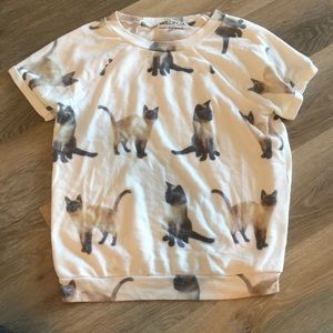 Wildfox Short Sleeve Jumper